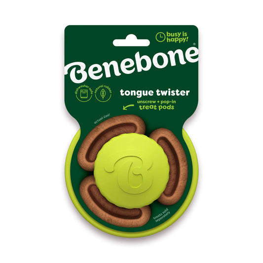 Benebone Tongue Twister Interactive Dog Enrichment Toy